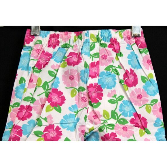2008 Gymboree Tennis Match Pants sz 18-24 Months Flower Colorful Beach Elastic - Picture 4 of 4
